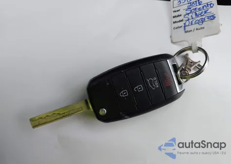 2016 Kia Sorento 2.4L Lx из США, поврежденный, VIN 5XYPGDA38GG112754